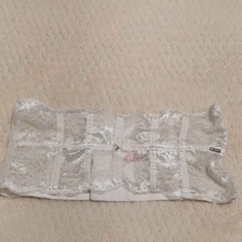 *3 for *$40 item La Vie En Rose Ivory Bustier